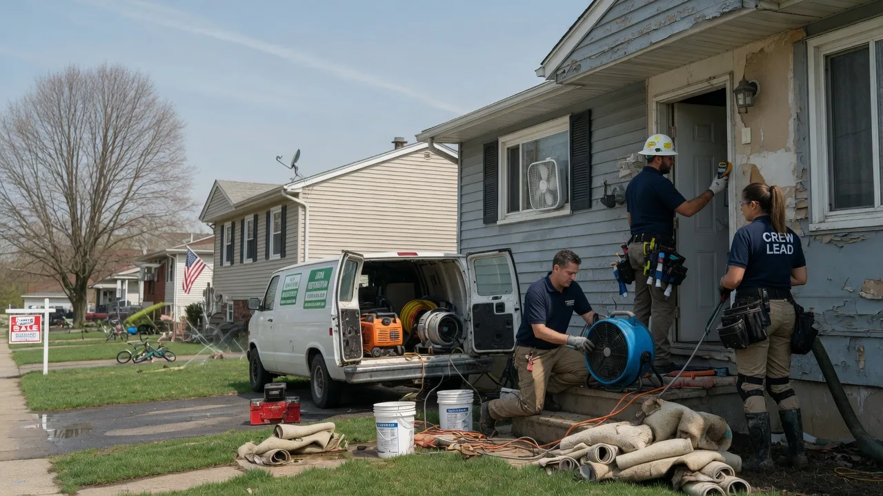 Flood Cleanup in Cleveland Heights, OH near me